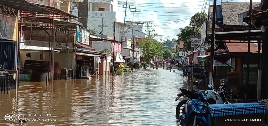 Banjir Yang Melanda DAS Barito Diduga Akibat Gundulnya Hutan