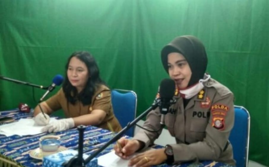 AKBP Siti Fauziah Humas Polda Kalteng Ajak Pelajar Bijak Bermedsos