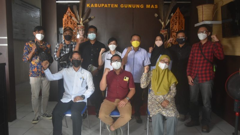 Balai Arkeologi Kalimantan Selatan Sambangi Dinas Kebudayaan dan Pariwisata Kabupaten Gunung Mas