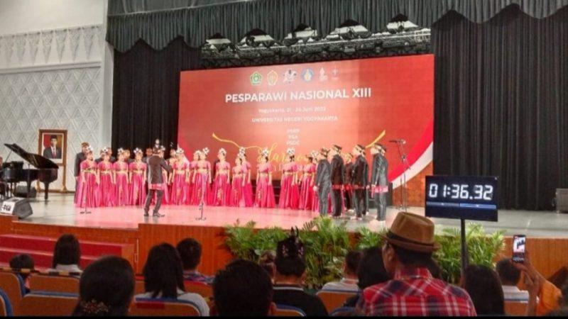 Kontingen Kalteng Tampil Memukau di Pesparawi Nasional XIII Yogyakarta