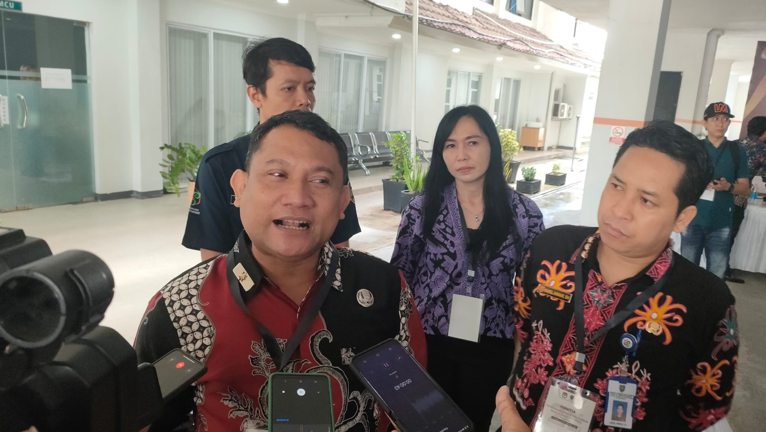 KPU Provinsi Kalteng Tetapkan RSUD Dr. Doris Sylvanus Sebagai Lokasi Pemeriksaan Kesehatan Calon Peserta Pilkada