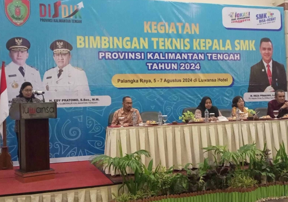 Kepala SMK Kalimantan Tengah, Diklat Bimbingan Teknis  Tahun 2024