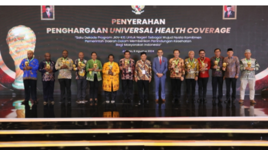 Seruyan Peroleh UHC AWARD Universal Health Coverage 2024