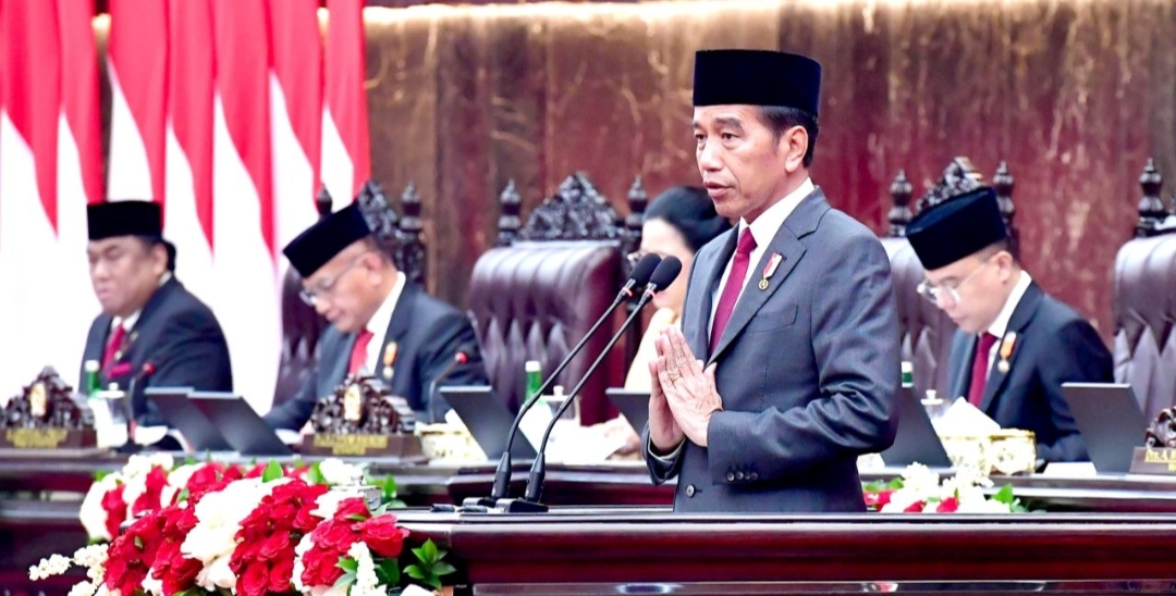 Presiden Jokowi Sampaikan Pencapaian Pembangunan Infrastruktur dan SDM dalam Pidato RAPBN 2025