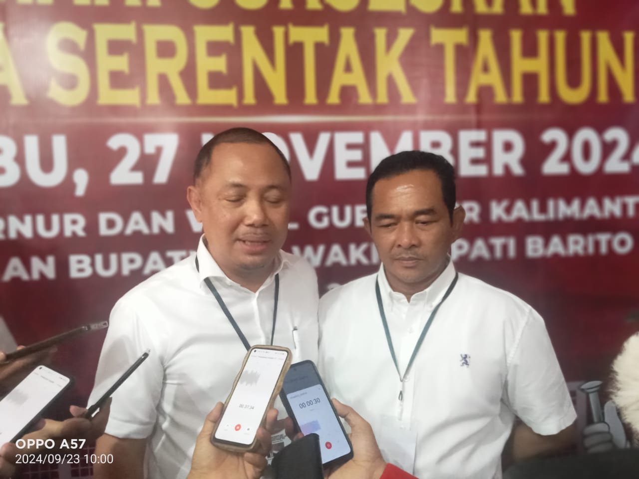 Paslon Bup – Wabup Barsel Minta Dukungan dan Do’a Restu Masyarakat