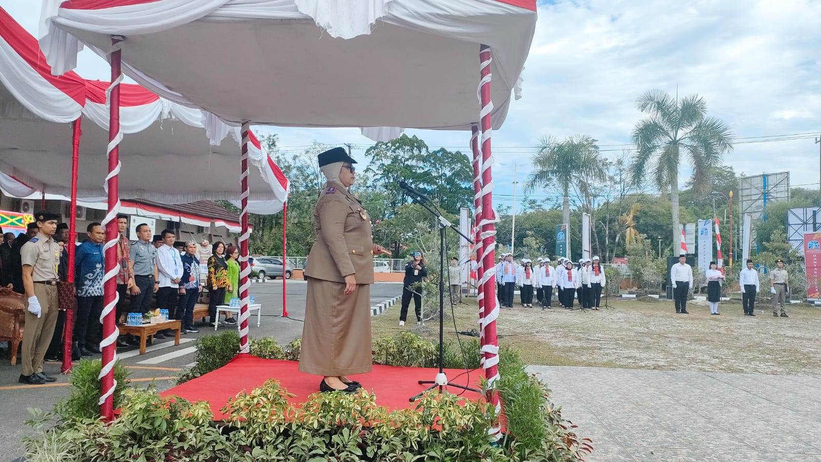 Upacara Peringatan Hari Agraria dan Tata Ruang Nasional 2024 di Kantor Wilayah BPN Provinsi Kalimantan Tengah