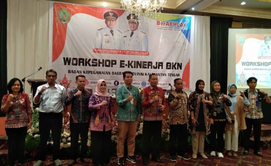 Inspektorat Daerah Prov. Kalteng Dukung Workshop E-Kinerja BKN dan Sinerja BKD Tahun 2024