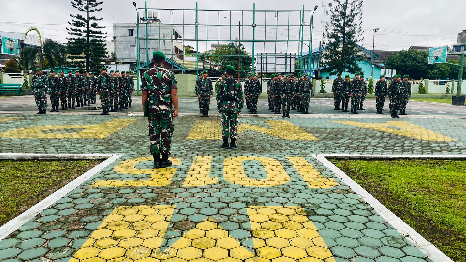 Jelang Pelantikan Presiden,Kodim 1015/Sampit Gelar Siaga I