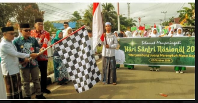 Kirab Santri Barito Selatan: Meriahkan Hari Santri Nasional 2024