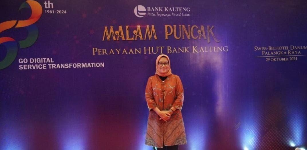 PJ Walikota Hera Nugrahayu Hadiri Hari Jadi Bank’ Kalteng ke 63 Tahun 2024