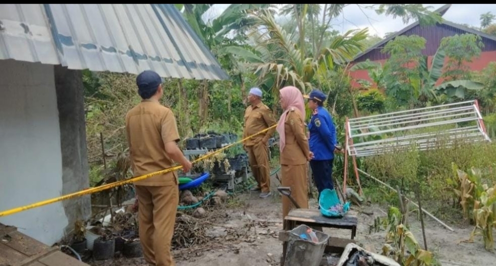 PJ Walikota  Hera Nugrahayu Tinjau Lokasi Musibah Kebakaran