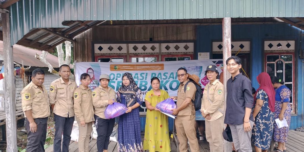 Pemko Palangka Raya DPKUKPM Gelar Operasi Pasar Murah