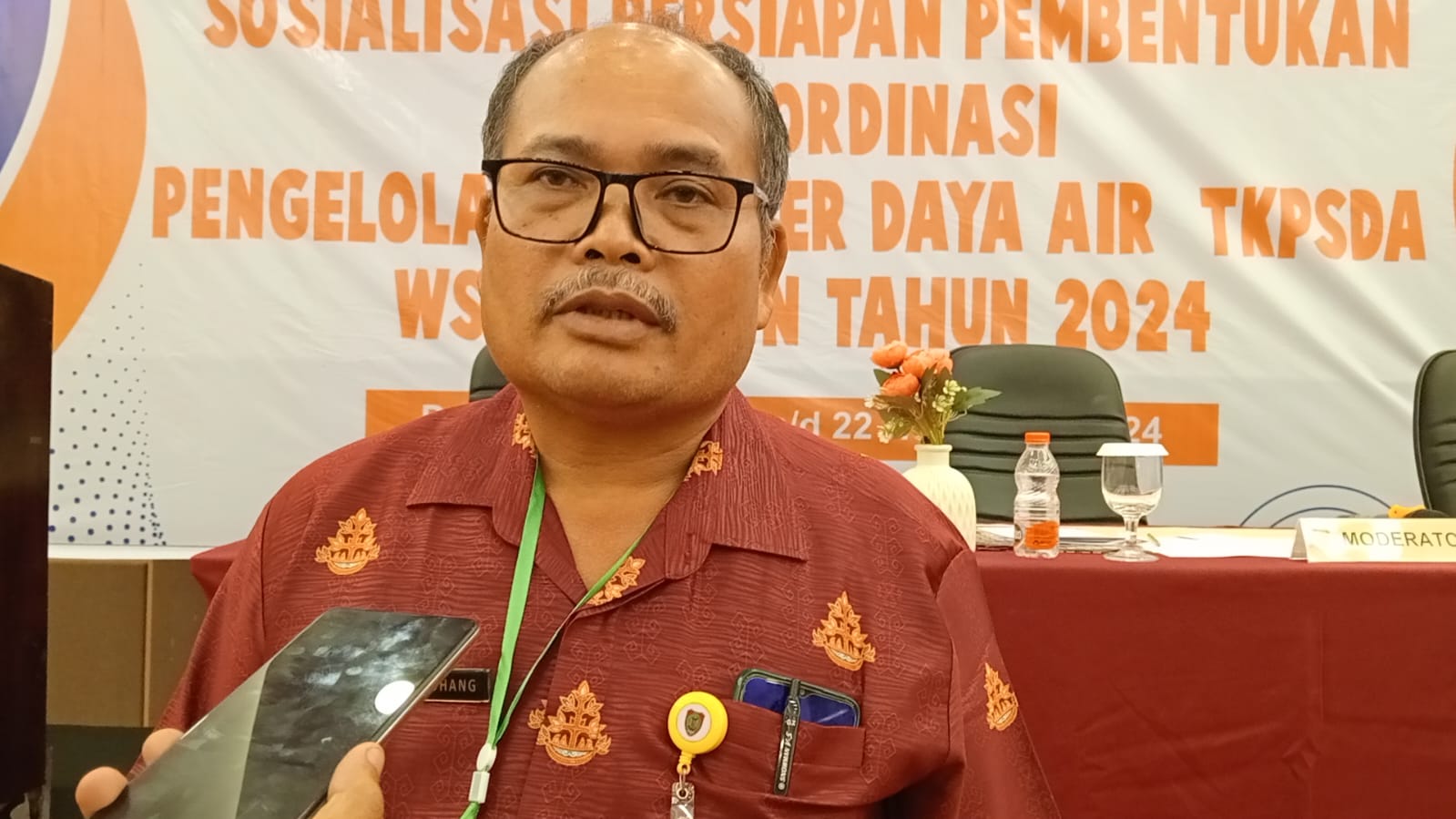 PUPR Prov. Kalteng Adakan Sosialisasi Persiapan Pembentukan Tim Koordinasi Pengelolaan Sumber Daya Air TKPSDA WS Kahayan 2024