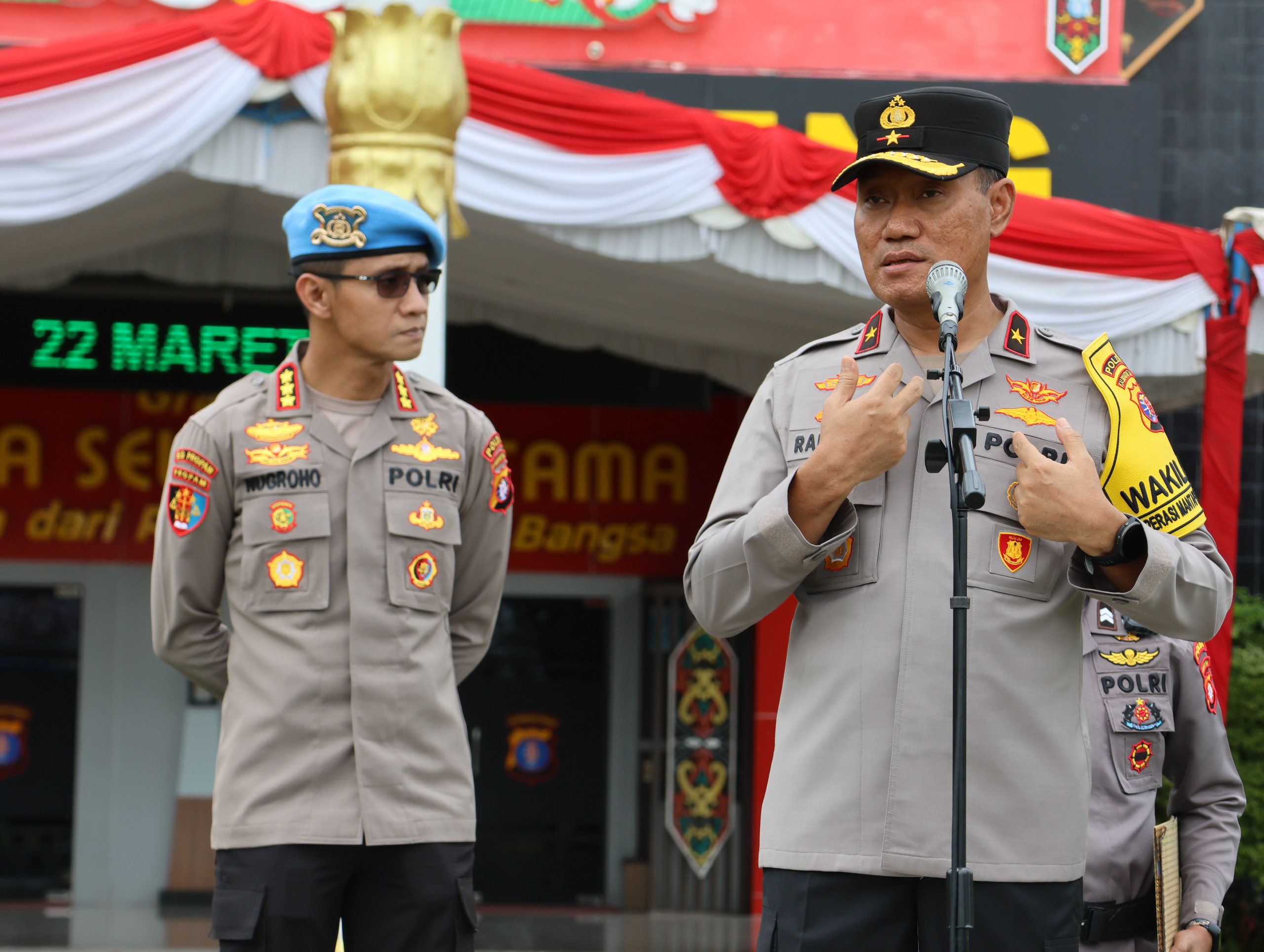 Pimpin Apel Pagi Personel, Ini Arahan Wakapolda Kalteng