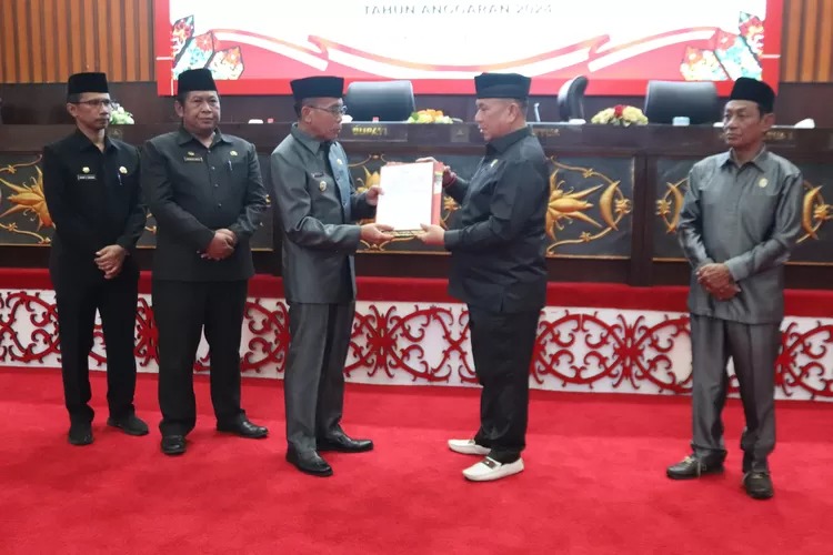 DPRD Mura Gelar Rapat Paripurna ke-7 Masa Sidang II9 Agustus 2024