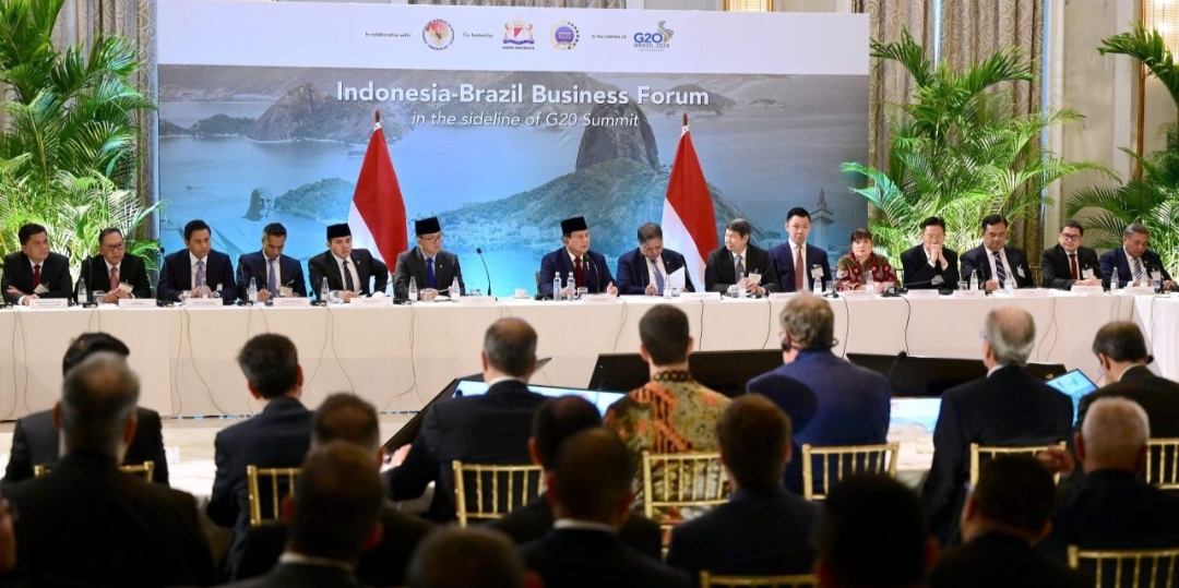 Indonesia-Brazil Business Forum, Presiden RI Prabowo Dorong Sinergi Ekonomi Dua Negara