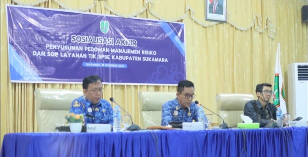 Diskominfo Sukamara Deny Yudhistira Kurniawan Buka Acara Sosialisasi 