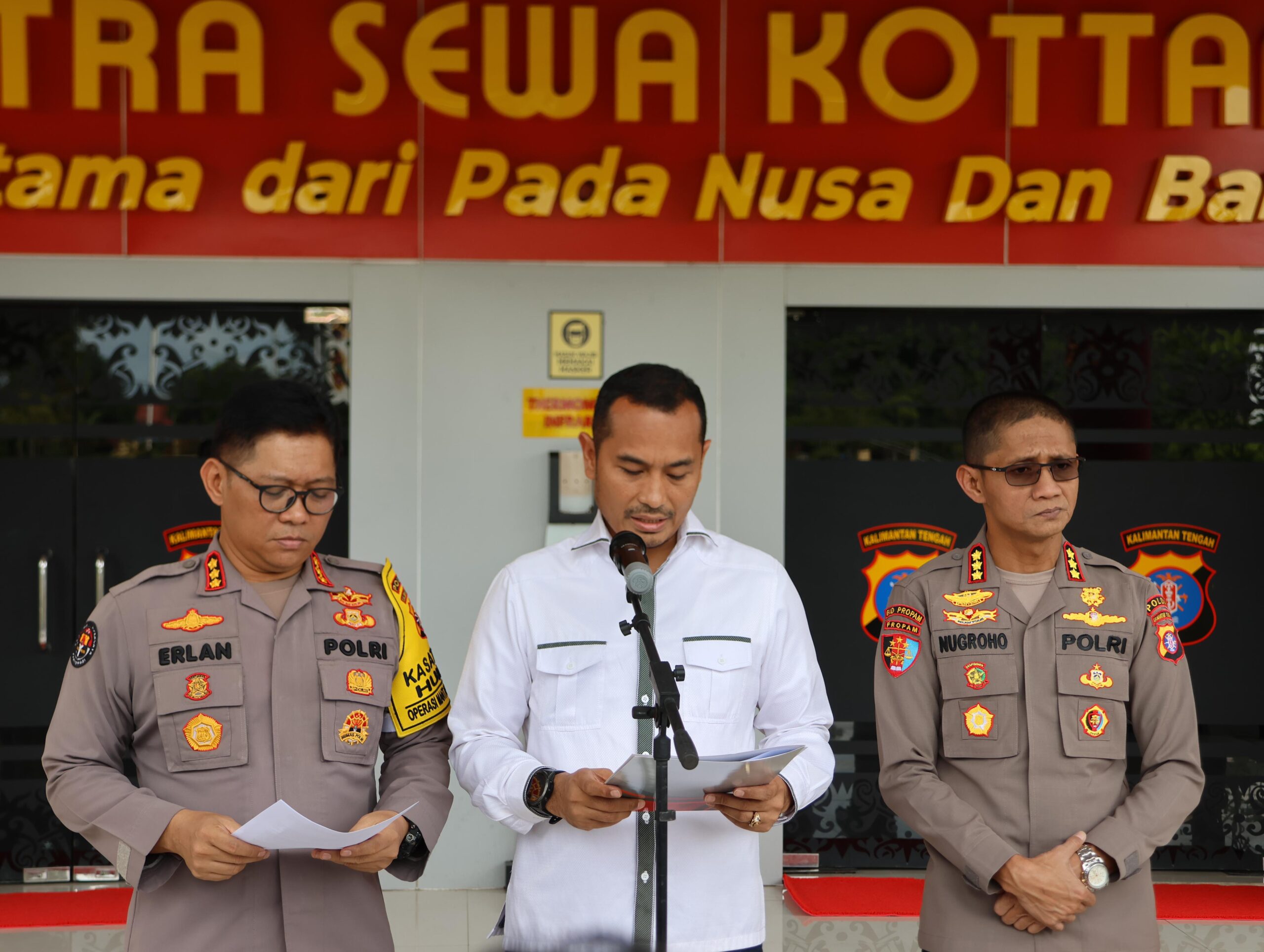 Oknum Polisi Terlibat  Kejahatan Polda Kalteng Pecat Tidak Dengan Hormat