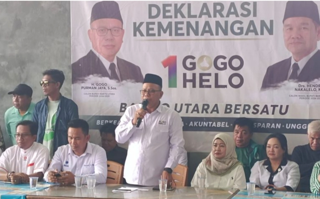 Gogo Helo meraih suara terbanyak pada Pilkada 2024 